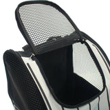 NNEAGS Red Pet Carrier Backpack Breathable Mesh Portable Safety Travel Essentials Outdoor Bag