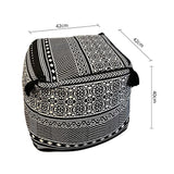 NNEAGS 42cm Beige Premium Polyester Fiber Cushion with EPP Particle Insert, Home Decor