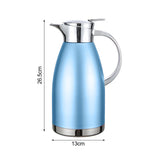 NNEAGS 1.8L Blue Color 3-Layer Vacuum Insulated Stainless Steel Flask  Ideal for Home and Office