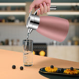 NNEAGS 2X 2.2L Stainless Steel Kettle Insulated Vacuum Flask Water Coffee Jug Thermal Pink