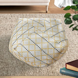 NNEAGS 53cm Polyester-Cotton Blend Pillow EPP Particle Insert for Comfort and Support Home Decor