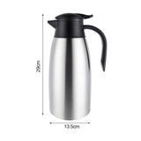 NNEAGS 2X 2.0L Silver Color 3-Layer Stainless Steel Vacuum Durable Thermal Flask