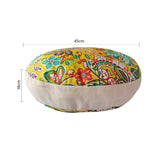 NNEAGS 2X 45cm Soft Polyester-Cotton Pillow with Eco-Friendly EPP Particle Insert Home Decor