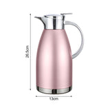 NNEAGS 1.8L Rose Color 3-Layer Vacuum Insulated Stainless Steel Flask  Ideal for Home and Office