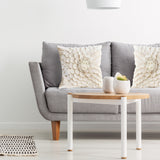 NNEAGS 45cm Pillow Sunflower Cover 100% Cotton Covers Linen Case Cushion Throw Pillow