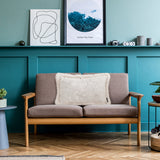 NNEAGS 30cm Romantic French Mosley Jacquard Pillow French Jungle Jacquard Raw Edge Waist Throw  Pillow