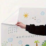NNEAGS 60cmx5m Clear Dry Erase Adhesive Whiteboard Wall Surface Peel Sticker Sheet