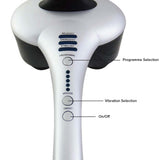 NNEAGS 2X Portable Handheld Massager Soothing Heat Stimulate Blood Flow Foot Shoulder