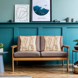 NNEAGS 45cm Painting Retro Tree flower Bird Cotton Linen Home Decor Pillow Case Cushion Throw Pillow