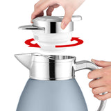NNEAGS 2.3L Blue Color 3-Layer Vacuum Insulated Stainless Steel Flask  Ideal for Home and  Office