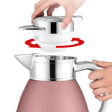 NNEAGS 2.3L Rose Color 3-Layer Vacuum Insulated Stainless Steel Flask  Ideal for Home and office Office