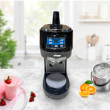 NNEAGS 300 Watts Electric Ice Shaver Automatic Crusher Slicer Commercial Machine 70kgs/h Black