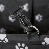 NNEAGS Waterproof Pet Booster Car Seat Breathable Mesh Safety Travel Portable Dog Carrier Bag Black
