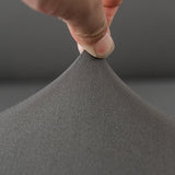 NNEAGS 1-Seater Grey Sofa Cover Couch Protector High Stretch Lounge Slipcover Home Decor