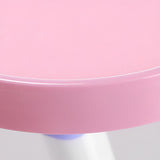 NNEAGS 2X Pink Portable Bed Table Adjustable Folding Mini Desk Notebook Stand Card Slot Holder with Cup-Holder Home Decor