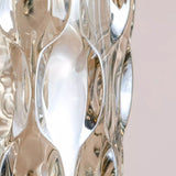 NNEAGS 29cm Glass Clear Vase Crystal VASE Thick Modern Home Decor