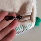 NNEAGS 42cm Ultra-Comfort Polyester-Cotton Cushion with EPP Particle Support, Home Decor