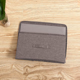 NNEAGS Coffee Small Portable Double Zipper Storage Box Moisture Proof Clothes Basket Foldable Home Organiser