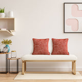 NNEAGS 2X 50Cm Orange Oversized Pillow Perfect Cinnabar Outdoor/Indoor Lumbar Throw Pillow