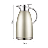 NNEAGS 1.8LSilver Double-Wall vacuum with 2 layers stainless steel Construction Thermal Flask