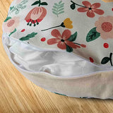 NNEAGS 2X 45cm Polyester-Cotton Pillow with EPP Particle Insert for Enhanced Comfort Home Decor