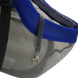 NNEAGS 2X Grey Pet Carrier Bag Breathable Net Mesh Tote Pouch Dog Cat Travel Essentials