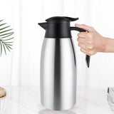 NNEAGS 2.0L Silver Color 3-Layer Stainless Steel Vacuum Durable Thermal Flask