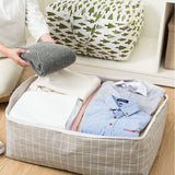 NNEAGS 2X Green Pine Tree  Medium Storage Luggage Bag Double Zipper Foldable Travel Organiser Essentials