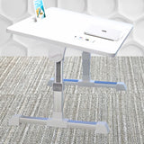 NNEAGS 2X 60X40cm White Small Laptop Bed Portable Foldable Study Table Adjustable