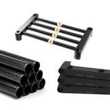 NNEAGS 2X 19-Shelf Tier Shoe Storage Shelf Space-Saving Caddy Rack Organiser with Handle