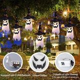 NNETM 3pcs Enchanted Ghostly Witch Hat