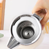 NNEAGS 1.8L Stainless Steel Kettle Insulated Vacuum Flask Water Coffee Jug Thermal White