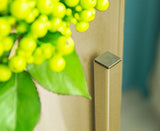NNEAGS 2X 30CM Gold Metal Plant Stand with Flower Pot Holder Corner Shelving Rack Indoor Display