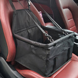 NNEAGS 2X Waterproof Pet Booster Car Seat Breathable Mesh Safety Travel Portable Dog Carrier Bag