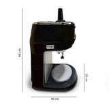 NNEAGS 300 Watts Electric Ice Shaver Automatic Crusher Slicer Commercial Machine 70kgs/h Black