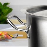 NNEAGS Stock Pot 17L Top Grade Thick Stainless Steel Stockpot 18/10 Without Lid