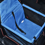 NNEAGS Waterproof Pet Booster Car Seat Breathable Mesh Safety Travel Portable Dog Carrier Bag
