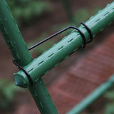 NNEAGS 120cm Plant Frame Tube Trellis Vegetable Flower Herbs Outdoor Vine Support Adjustable Garden Rack