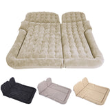 NNEAGS Beige Inflatable Car Boot Mattress Portable Camping Air Bed Travel Sleeping Essentials