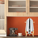 NNEAGS Stainless Steel Dispenser Beverage Juicer Commercial Buffet Drink Container Jug with Side Handles