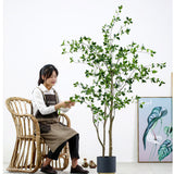 NNEAGS 4X 180cm Green Artificial Indoor Watercress Tree Fake Plant Simulation Decorative