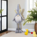 NNETM Standing Easter Bunny Gnome Plush Figurine