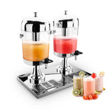 NNEAGS 2X Dual 8L Juicer Water Milk Coffee Pump Beverage Drinking Utensils