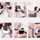 NNEAGS Portable Handheld Massager Soothing Heat Stimulate Blood Flow Foot Shoulder
