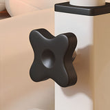 NNEAGS 40x80cm Black Bedside Table Movable Bedroom Desk Student Computer Table