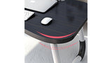 NNECN Portable Folding Laptop Bed Tray Table Lap Desk Notebook Breakfast Cup Slot