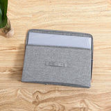 NNEAGS Grey Small Portable Double Zipper Storage Box Moisture Proof Clothes Basket Foldable Home Organiser