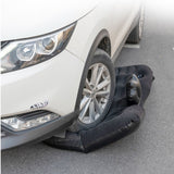NNEAGS 2X Black Inflatable Car Boot Mattress Portable Camping Air Bed Travel Sleeping Essentials