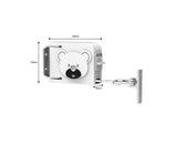 NNEAGS 2X 160mm Wall-Mounted Clothes Line Dry Rack Retractable Space-Saving Foldable Hanger White