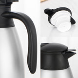 NNEAGS 1.5L Silver Color 3-Layer Stainless Steel Vacuum Durable Thermal Flask